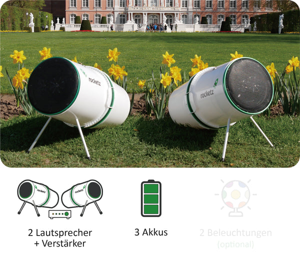 AKKU PAKET (ohne Mikrofon) - 10 Tage Buchung