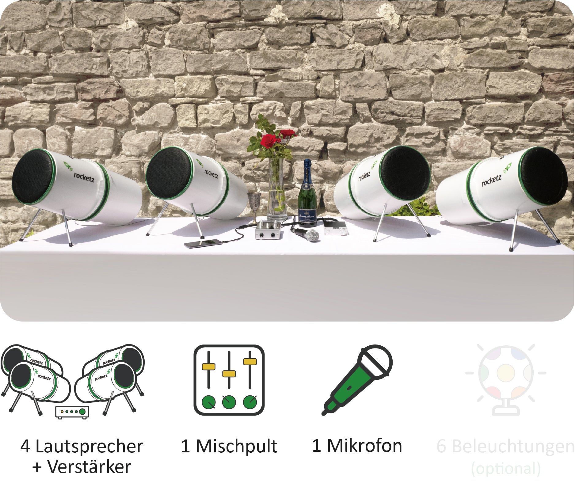 EVENT & HOCHZEIT PAKET DELUXE - 10 Tage Buchung